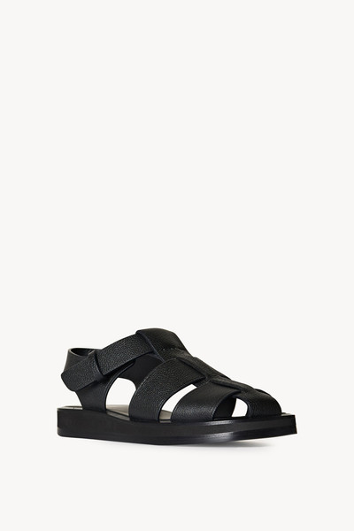 The Row Fisherman Sandal in Leather outlook