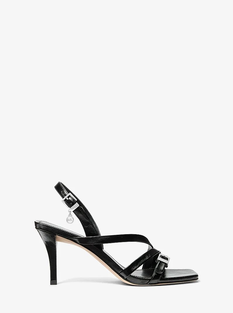Yvette Crackled Sandal - 1