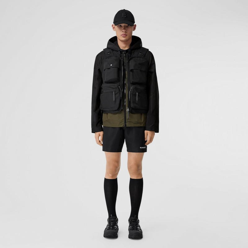 Perforated Logo Lightweight Hooded Jacket 5