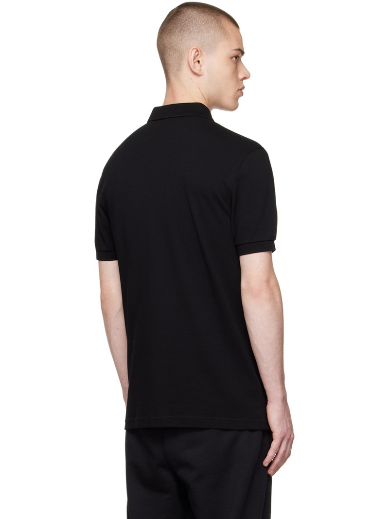 Black Embroidered Polo 3