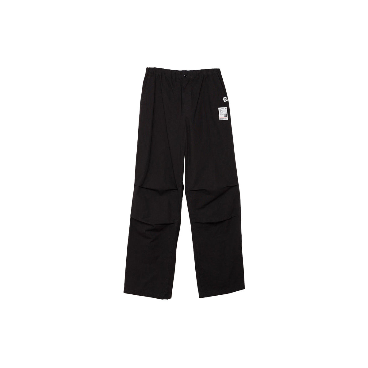 RIPSTOP PARACHUTE TROUSERS (BLACK) - 1
