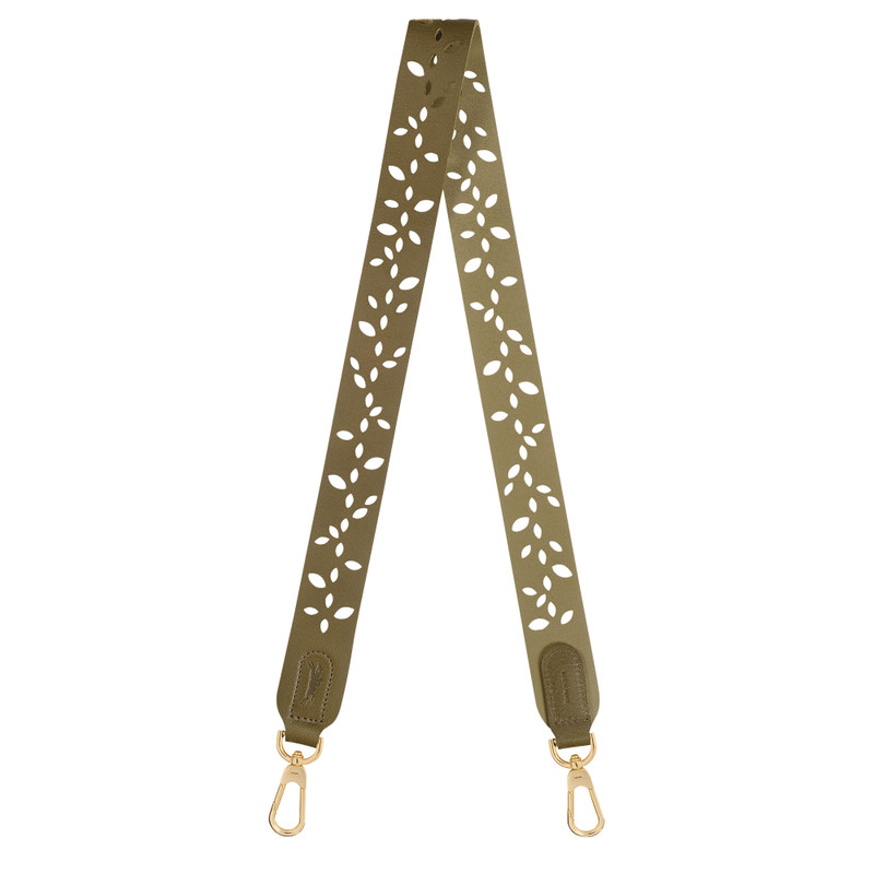 Végétal Shoulder strap Artichoke - Leather 1