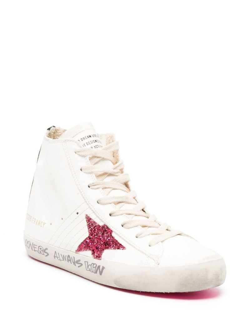 Golden Goose Francy high-top sneakers outlook