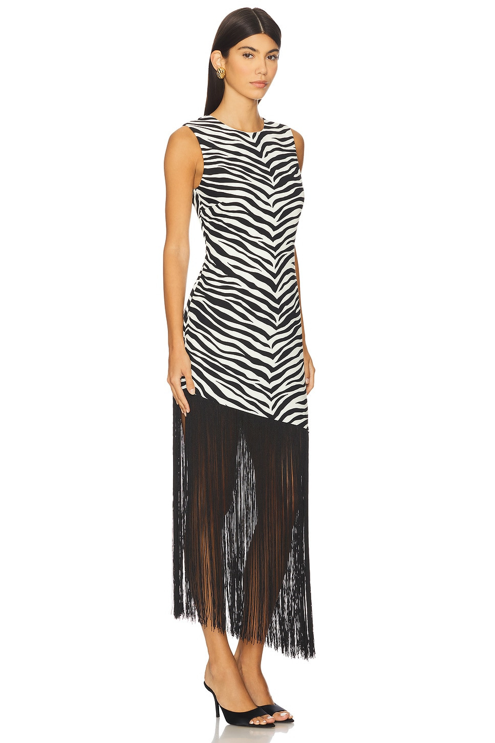 Casablanca Fringe Dress - 2