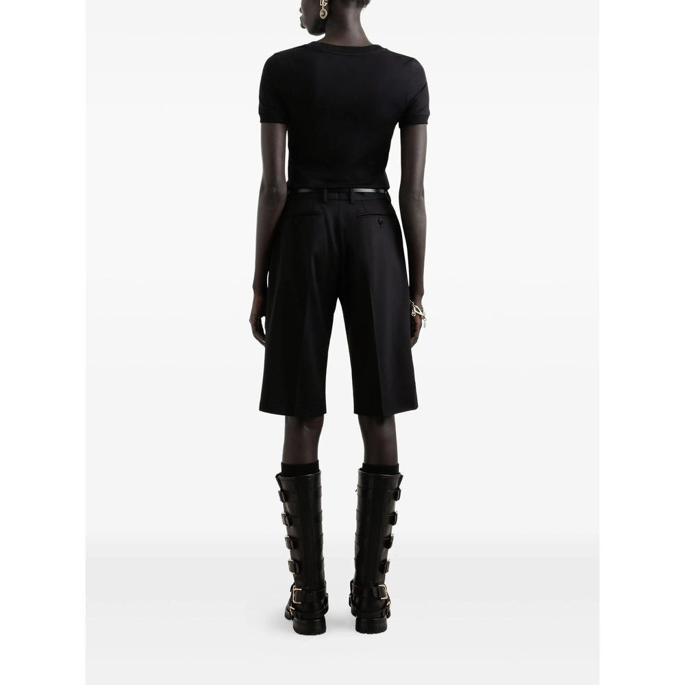 Dolce & Gabbana Black Shorts - Knee-Length Shorts Women - 5