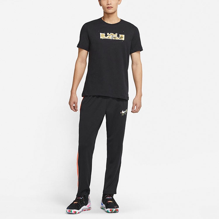 Nike AS Men's NK Dry LBJ SSNL LOGO Tee Black DD0784-011 - 3