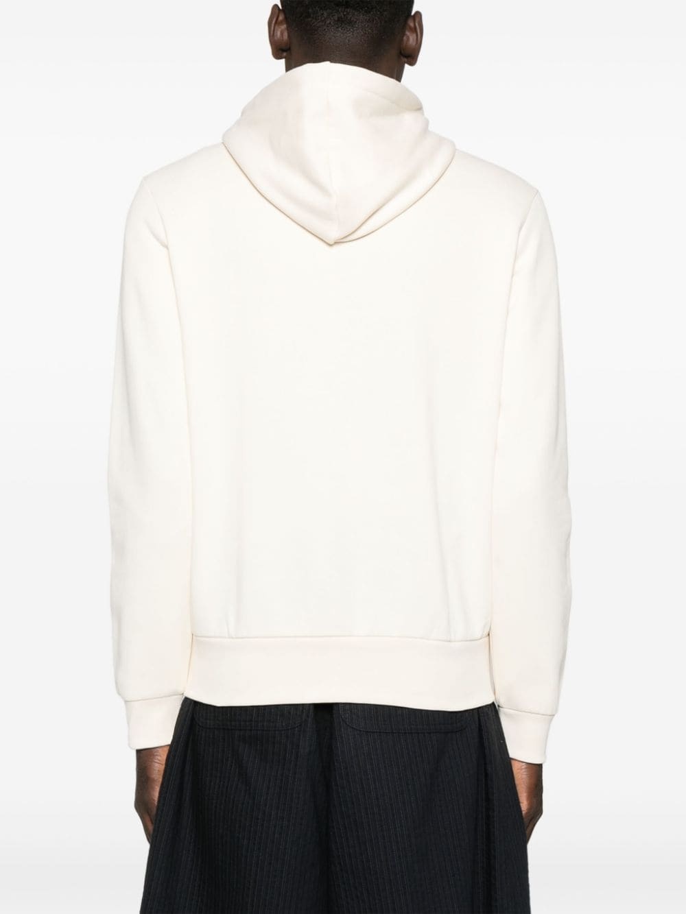 crocodile-patch hoodie - 4