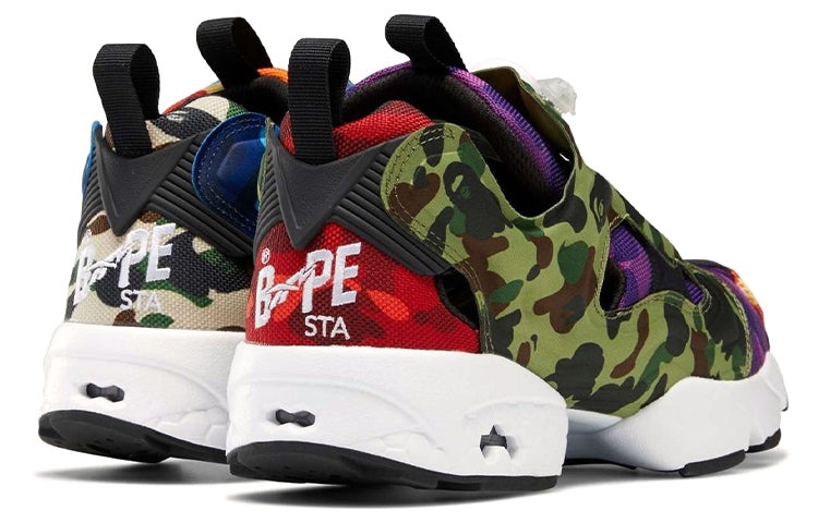 Reebok BAPE x InstaPump Fury OG 'Multi Camo' Q47370 - 4