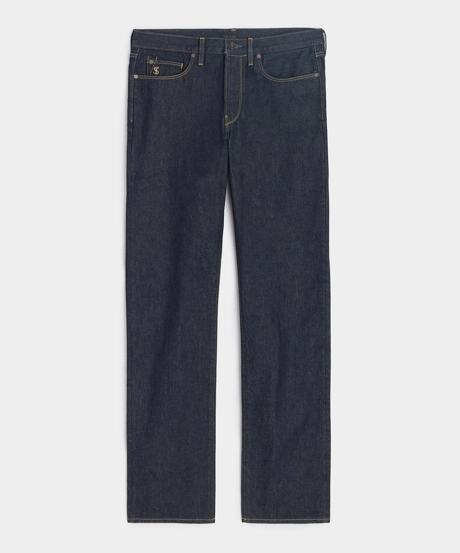 Straight Fit Jean in Indigo Rinse - 1