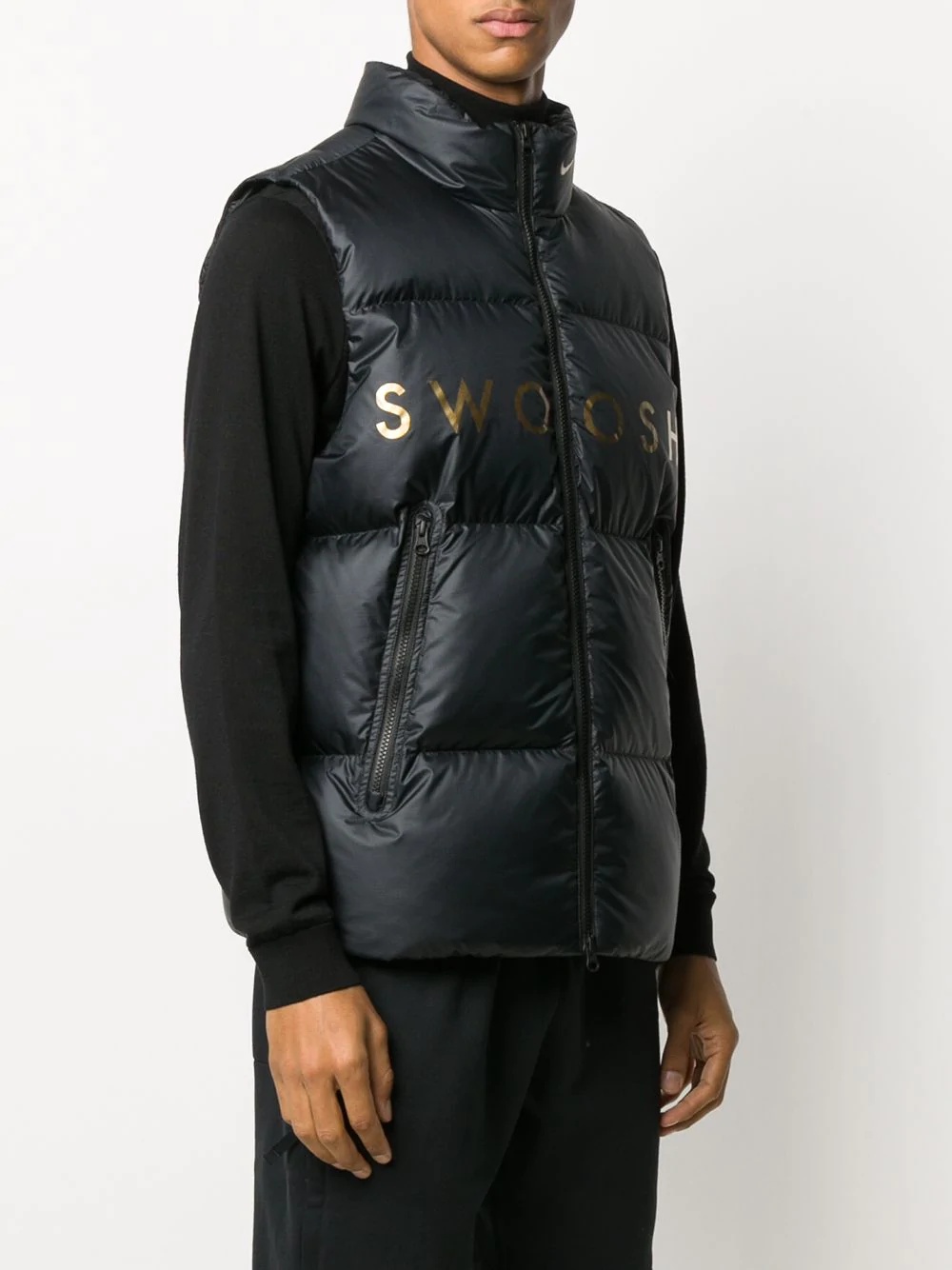 Swoosh padded down gilet - 3