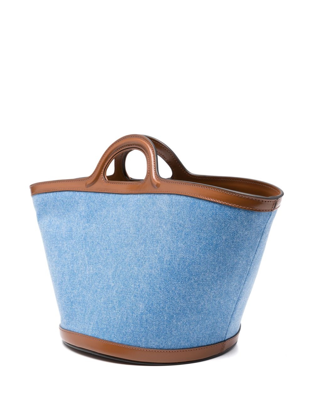 denim bucket bag - 3