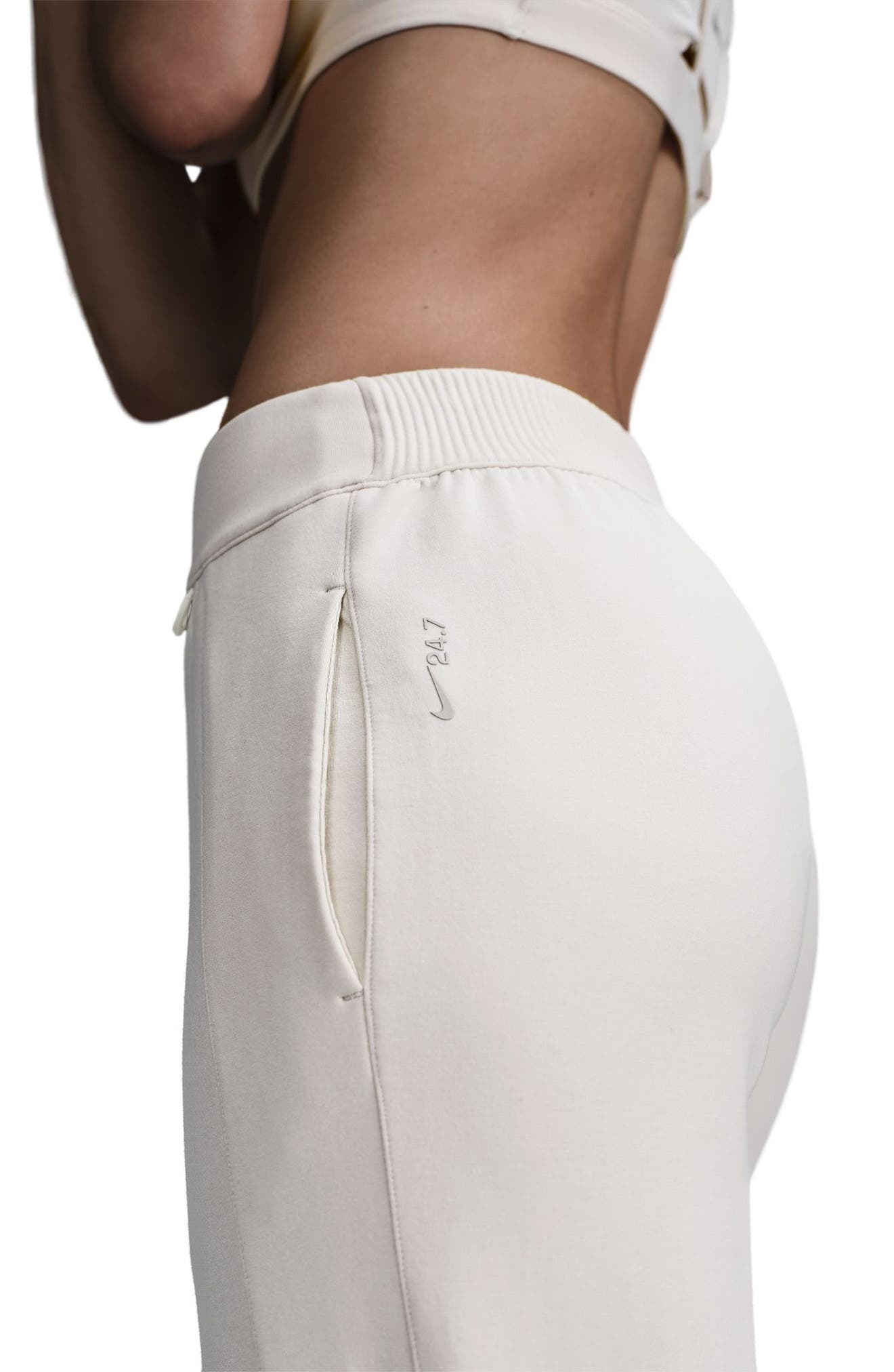 Nike 24.7 Dri-FIT Mid-Rise Joggers in Light Orewood/Light Orewood at Nordstrom - 3