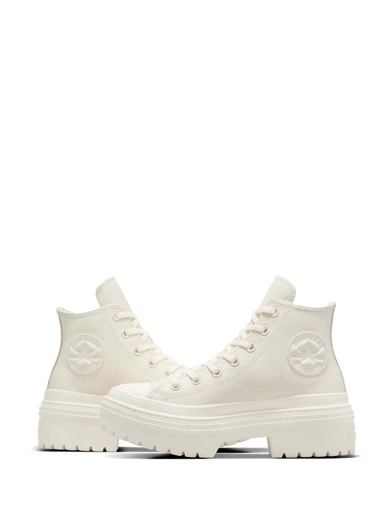 lugged heel platform hi sneakers 5