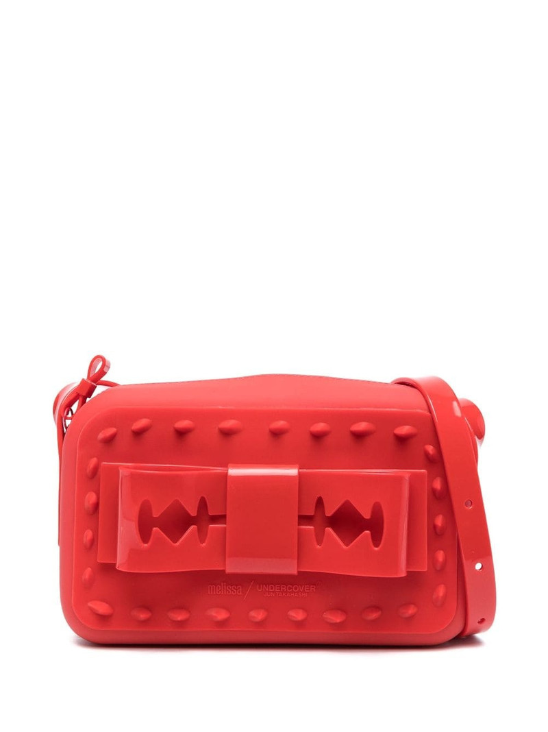 Razor bow-detail shoulder bag 1