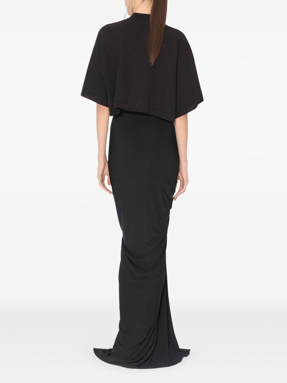 Draped long skirt - 2