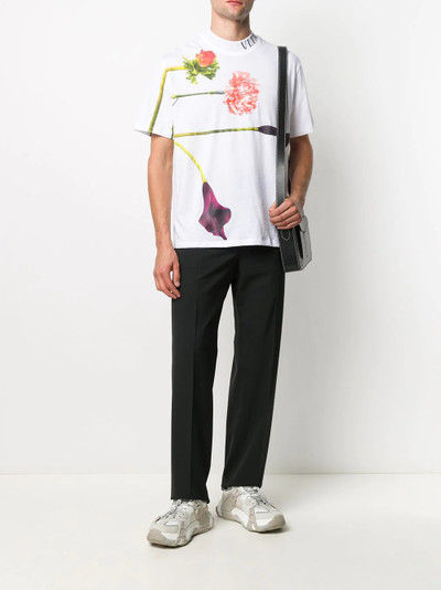 Valentino floral print T-shirt outlook