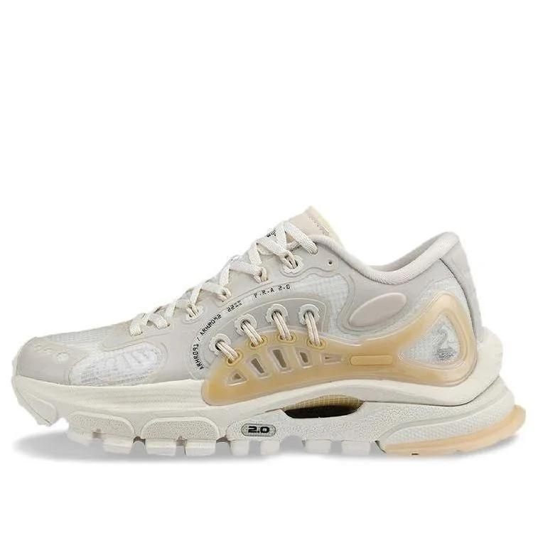 (WMNS) Li-Ning ACE 2.0 Sport Leisure 'White Beige' AZGS028-3 - 1