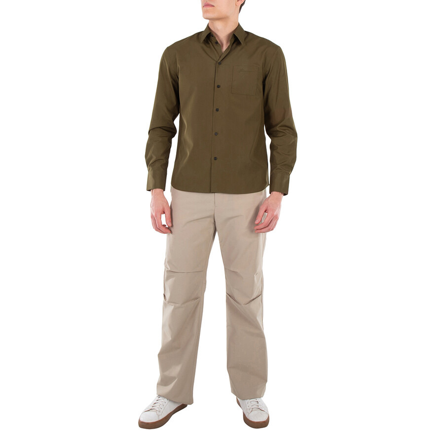Ferragamo Long Sleeved Classic-Fit Poplin Shirt - 4