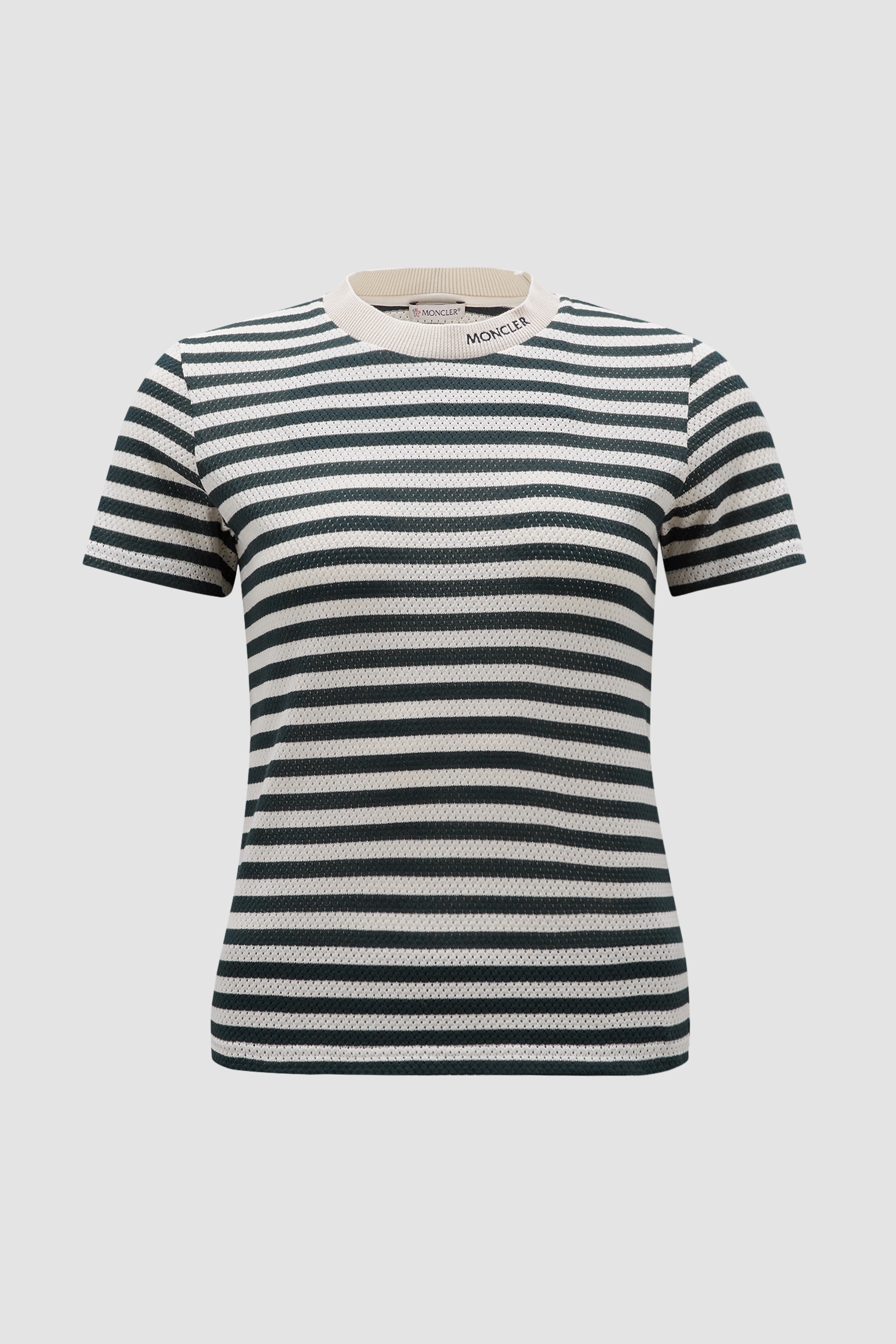 【送料&関税込】Moncler Striped T-shirt Moncler Striped T-Shirt | REVERSIBLE