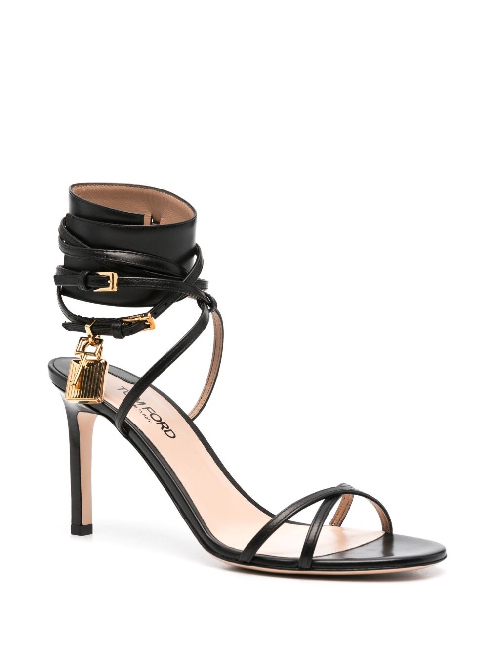 100mm Padlock sandals - 2