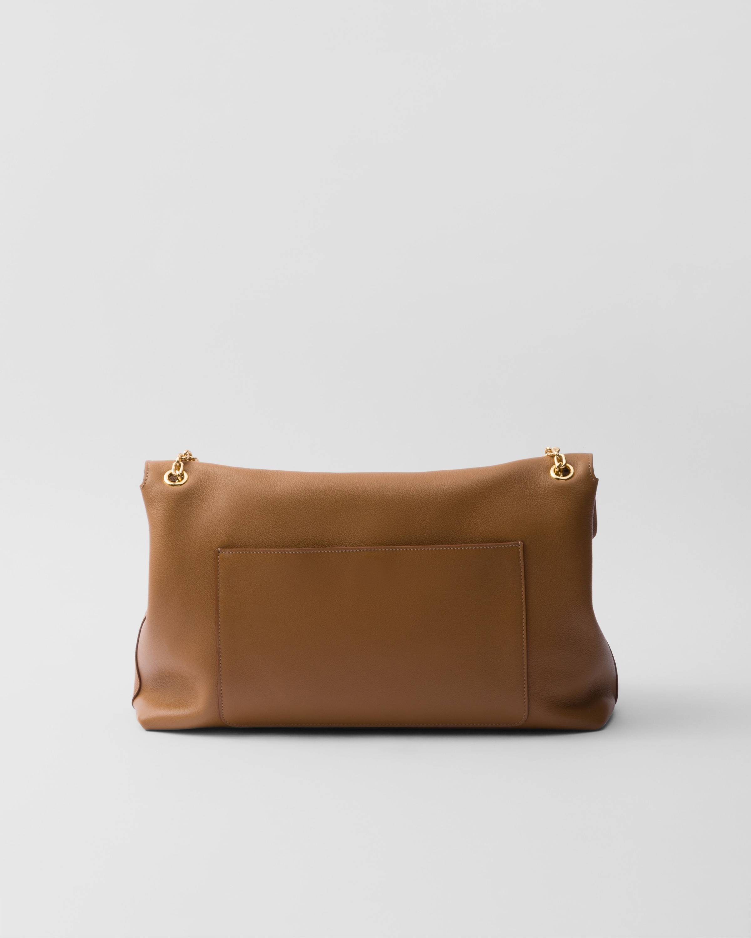 Large leather shoulder bag - 3