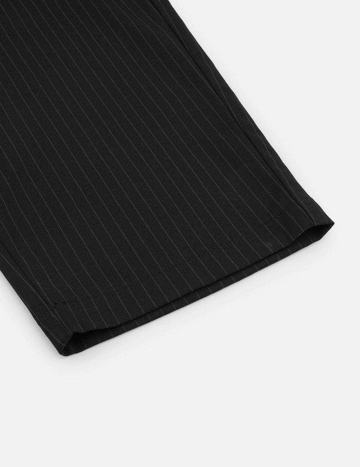 Seagull Embroidery Striped Taper Fit Woven Pants - 11