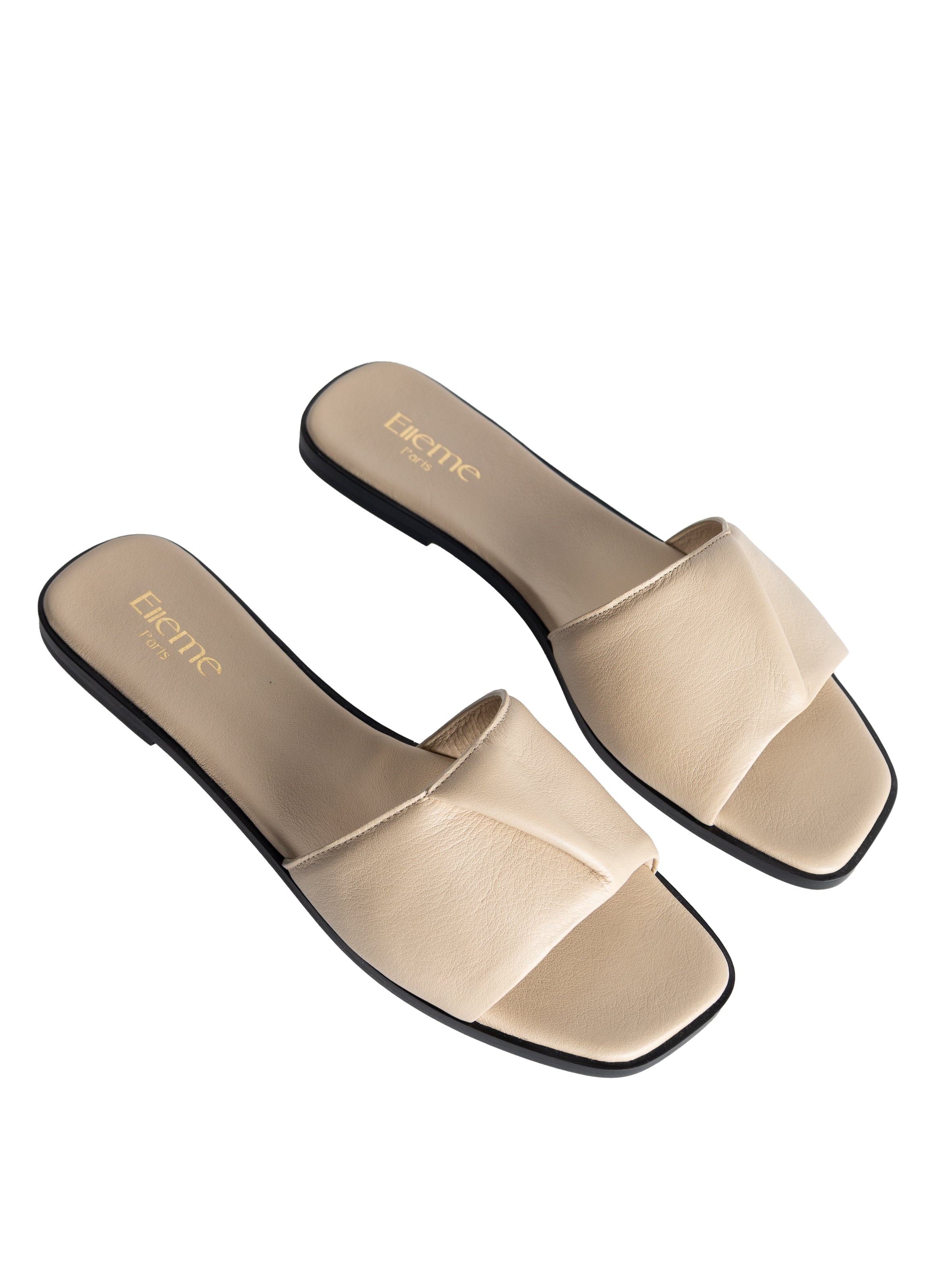 Fold Sandal Cream/Black - 2