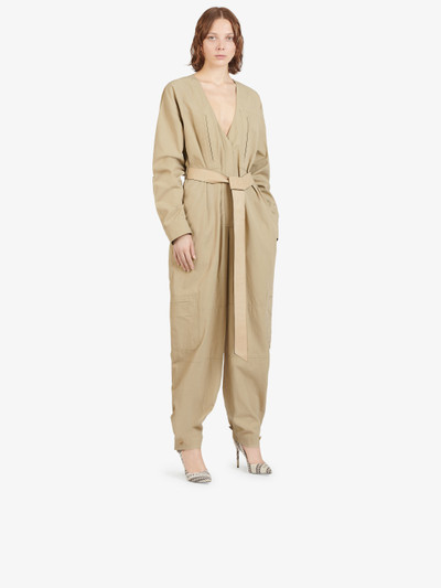 Givenchy Masculine multipockets jumpsuit with belt outlook