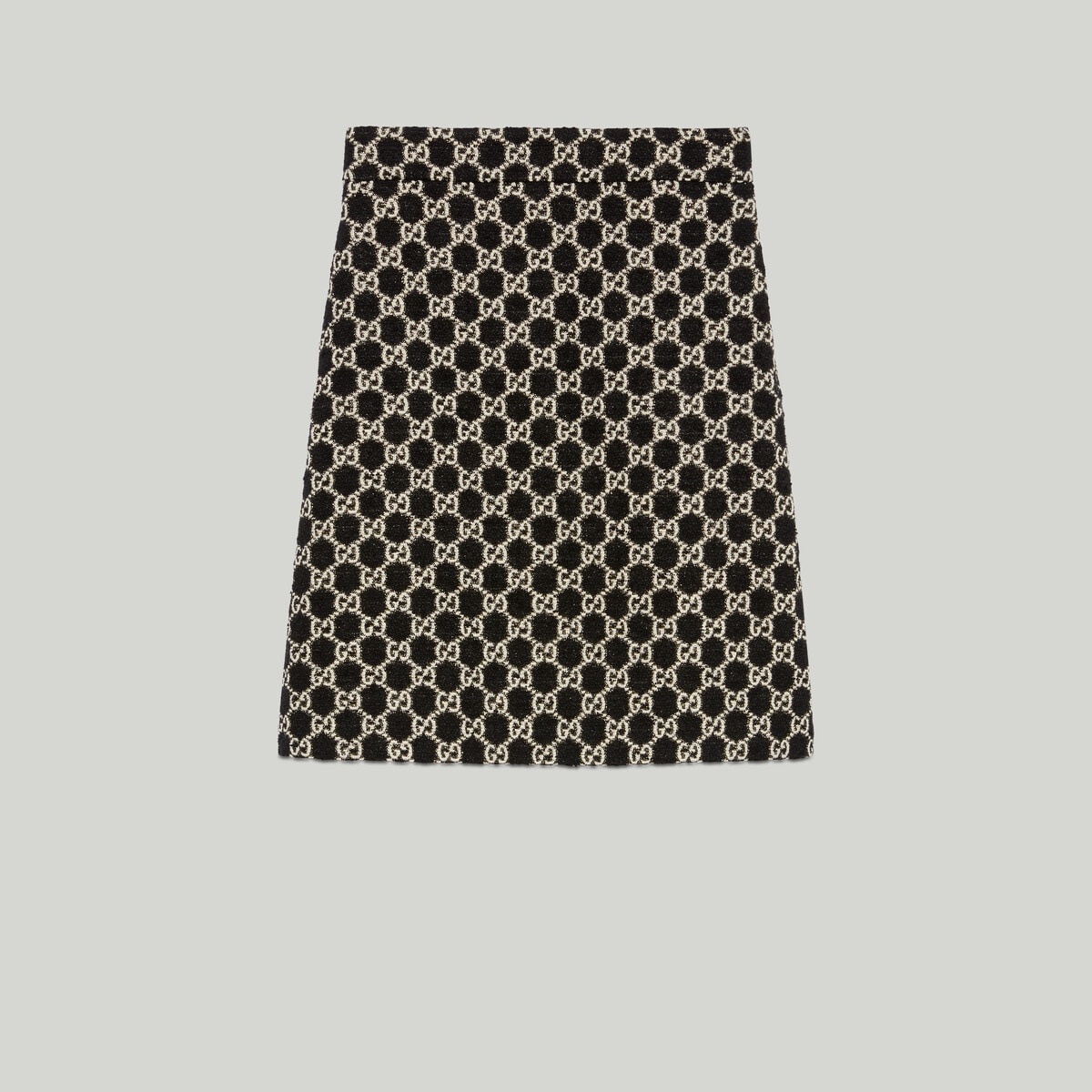 GG tweed skirt - 1