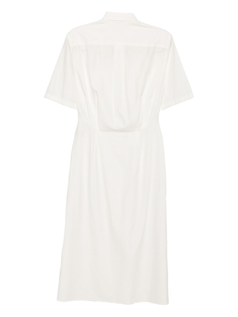 finx twill shirt dress - 2