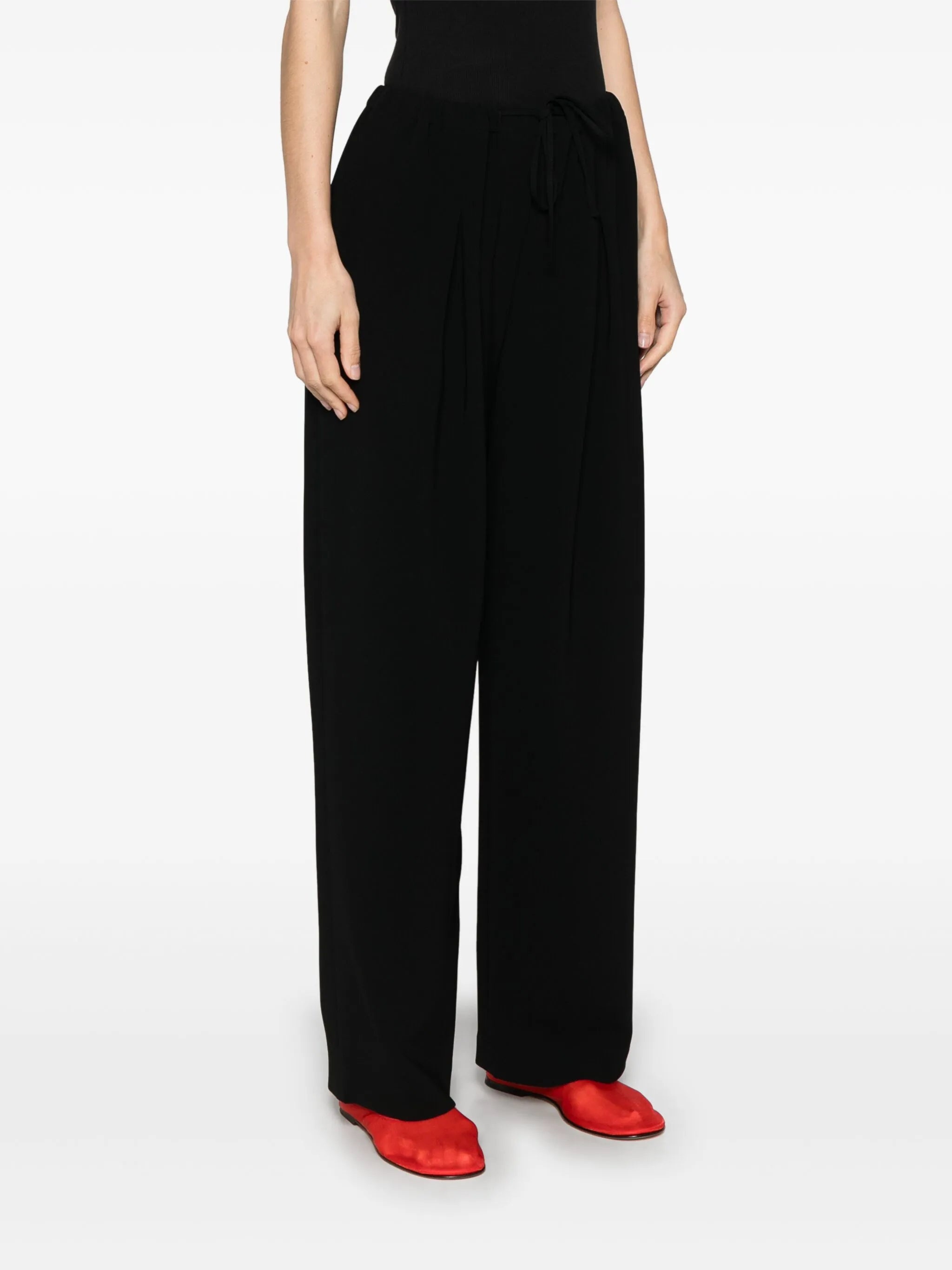 Pleat-detailed Trousers - 3