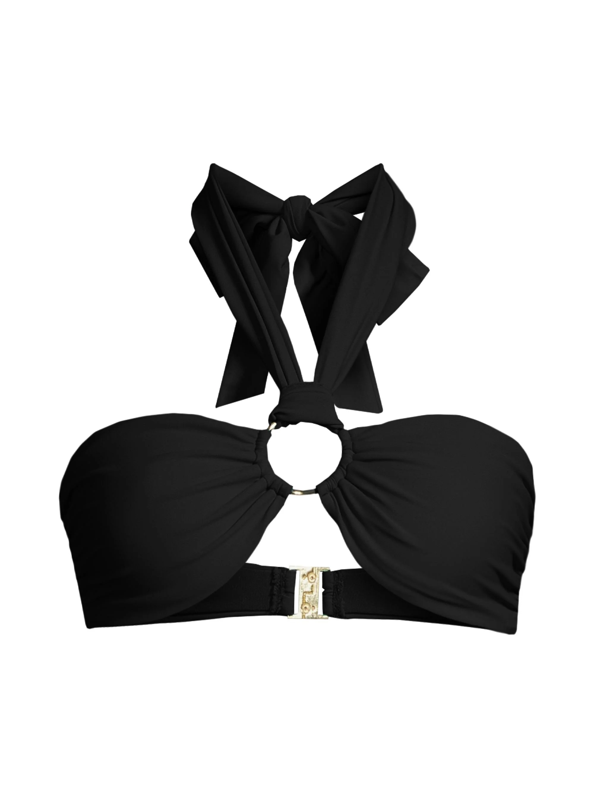 Women's Marie Bikini Top - Black - 1