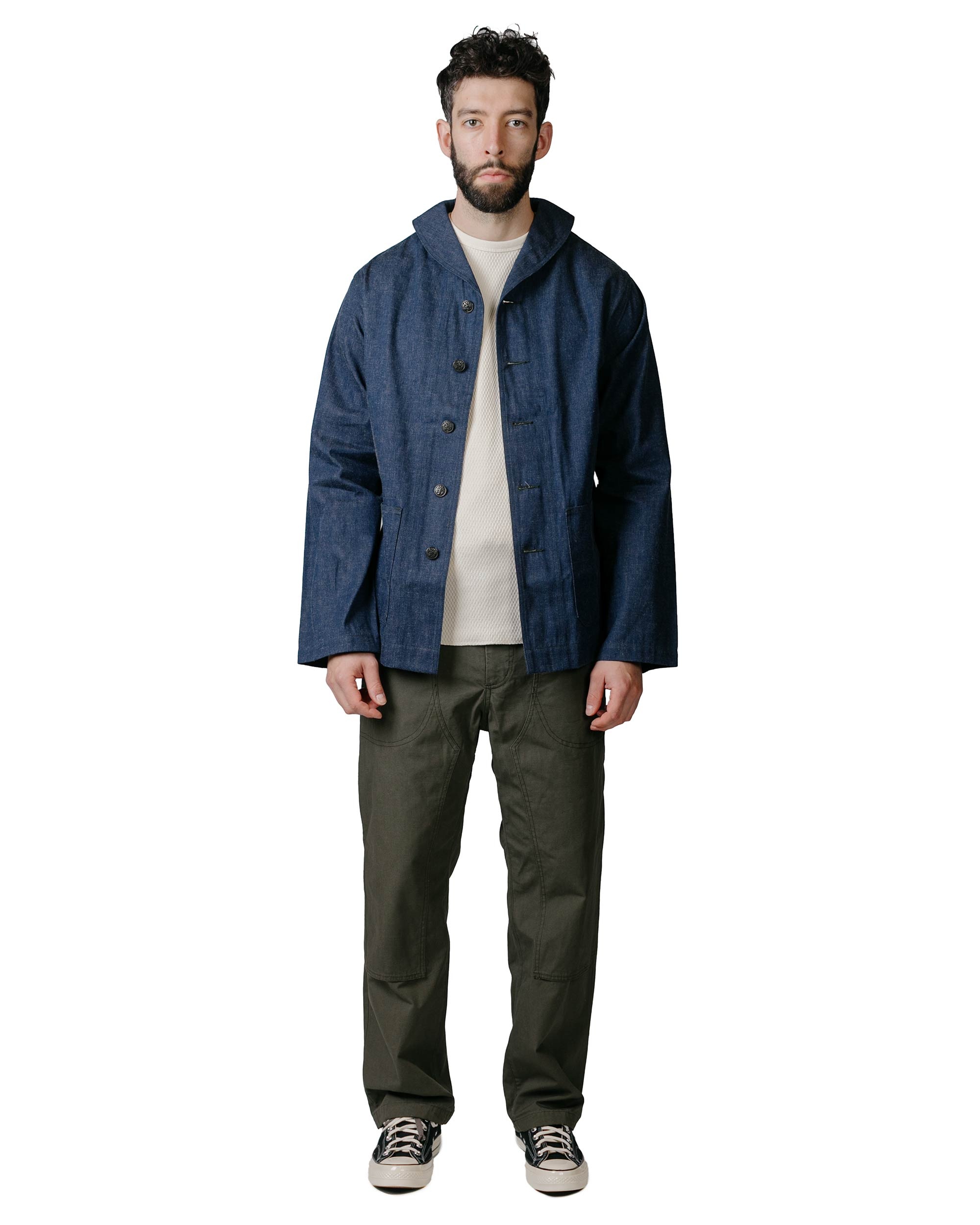 Climbing Pant Olive Heavyweight Cotton Ripstop - 4