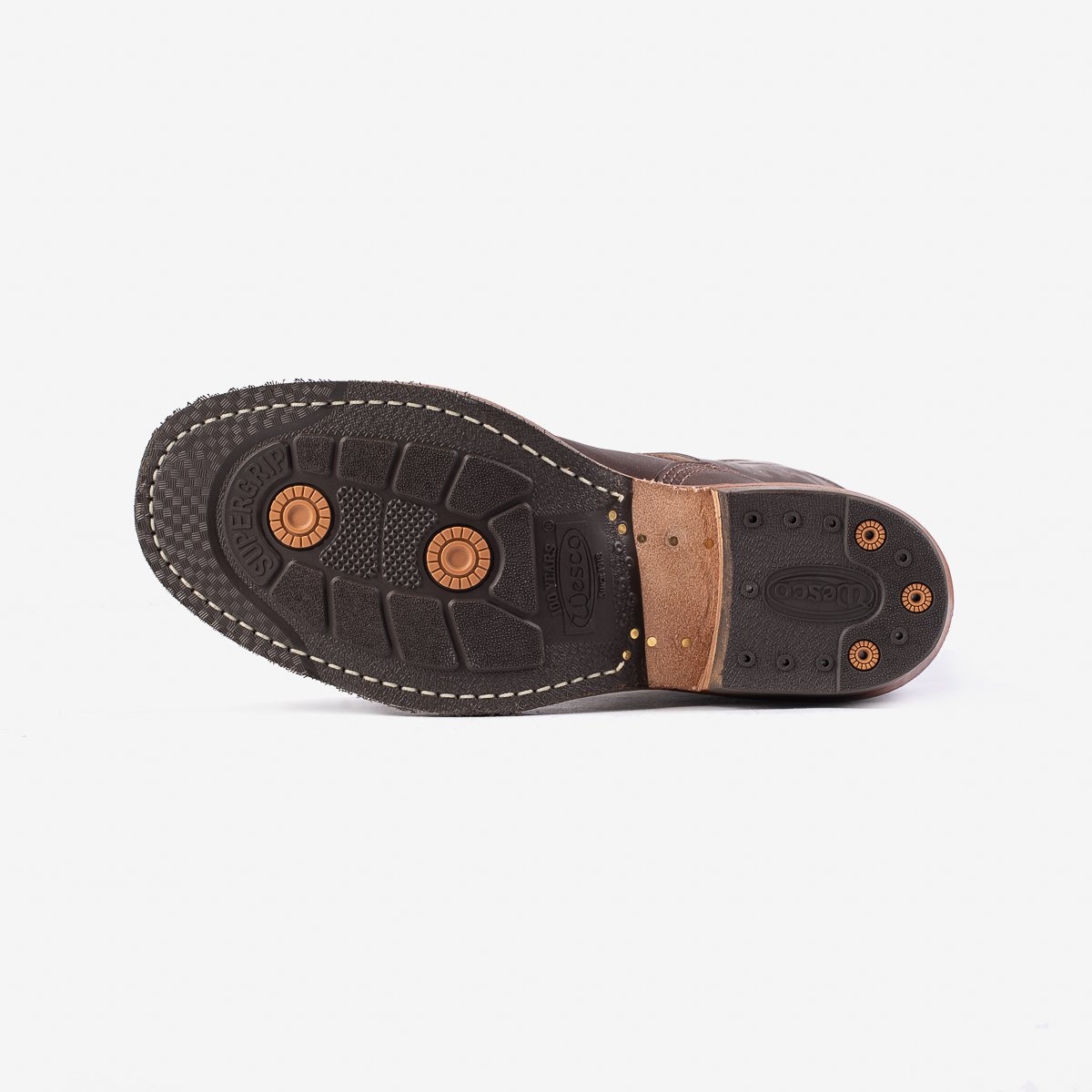 WESCO-MRLOU-CXL-BRN Wesco® - 10" Chromexcel Steerhide Engineer Boot - Brown The "Mister Lou" - 5