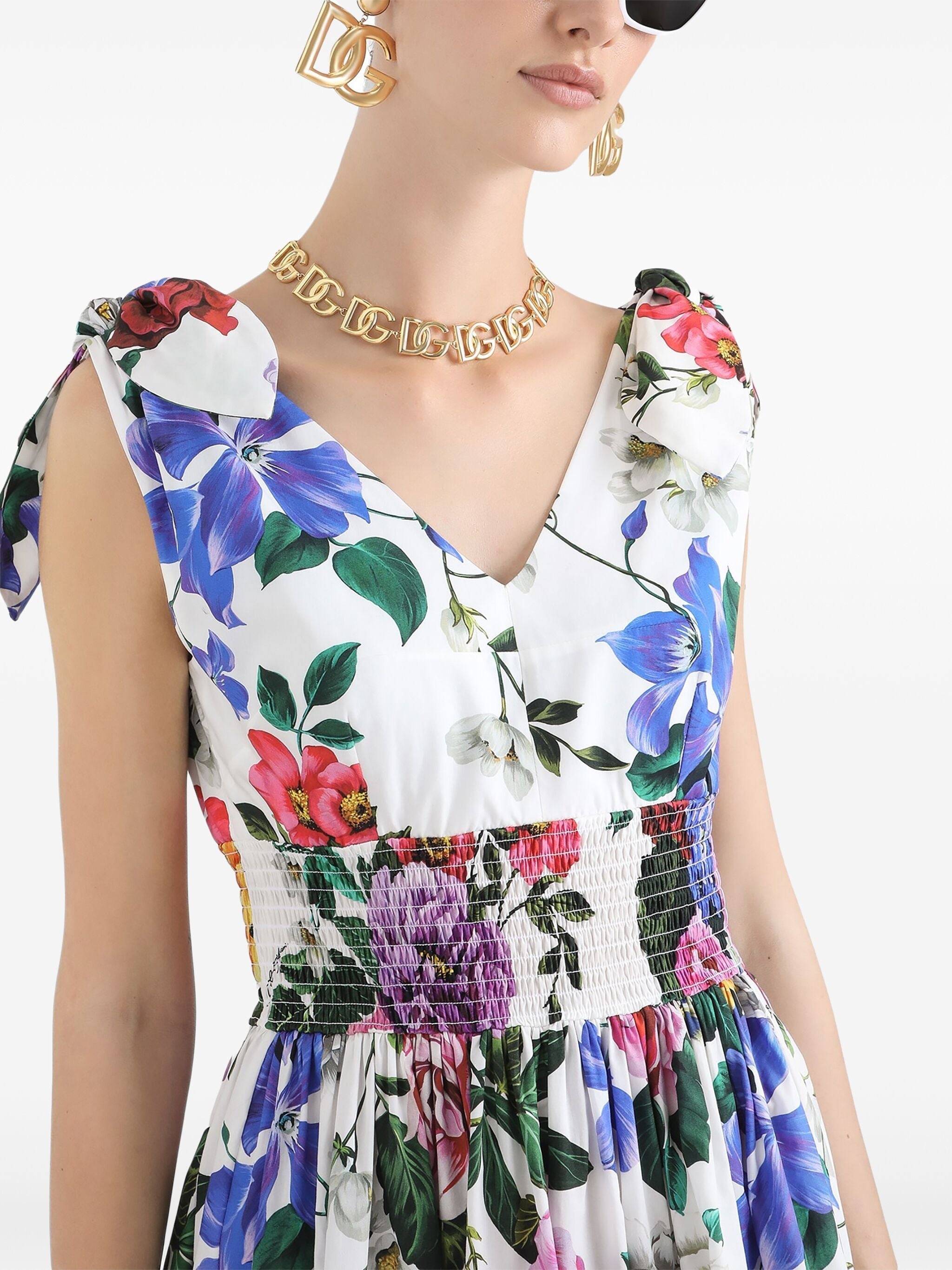 Floral-print Mini Dress - 5