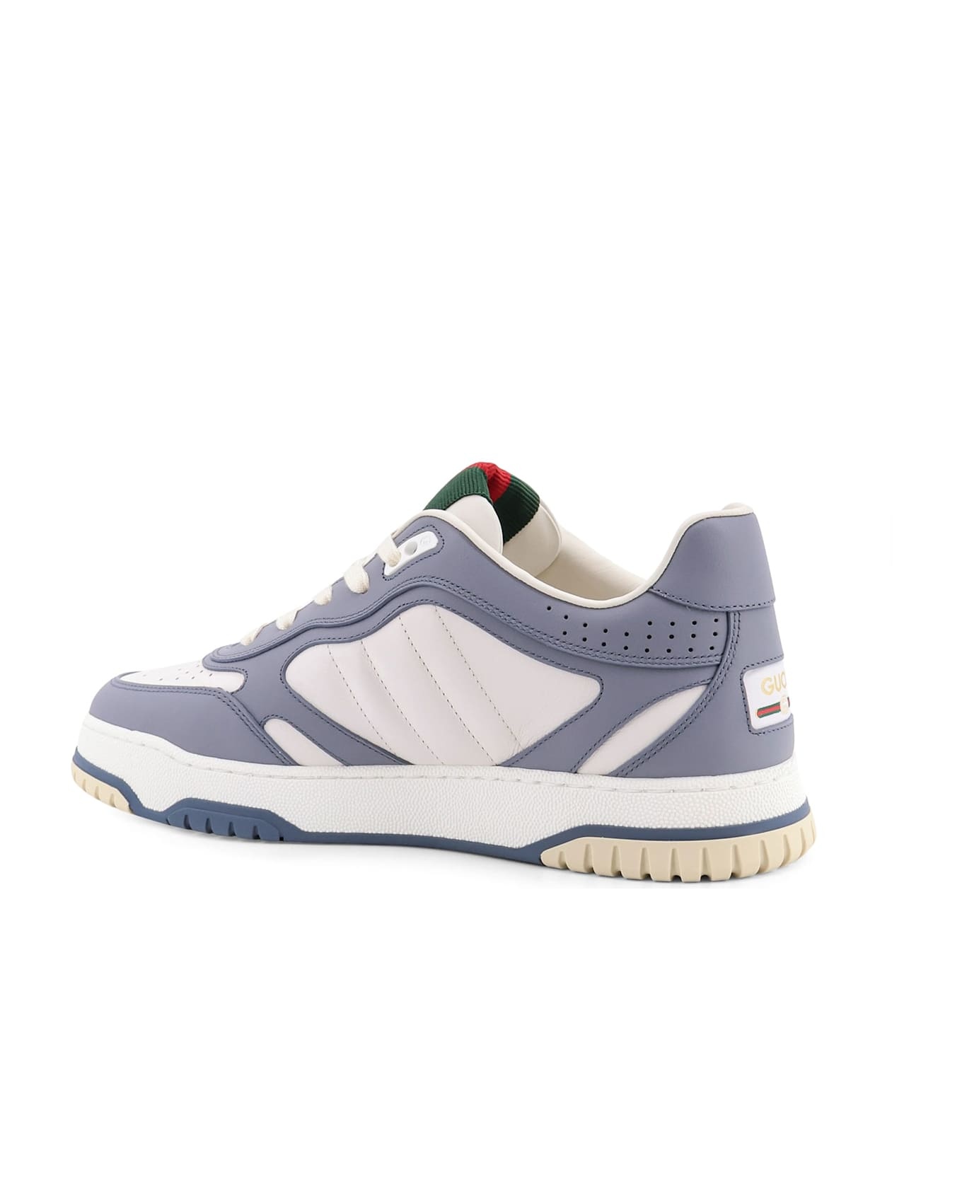Re-web Leather Sneakers - 3