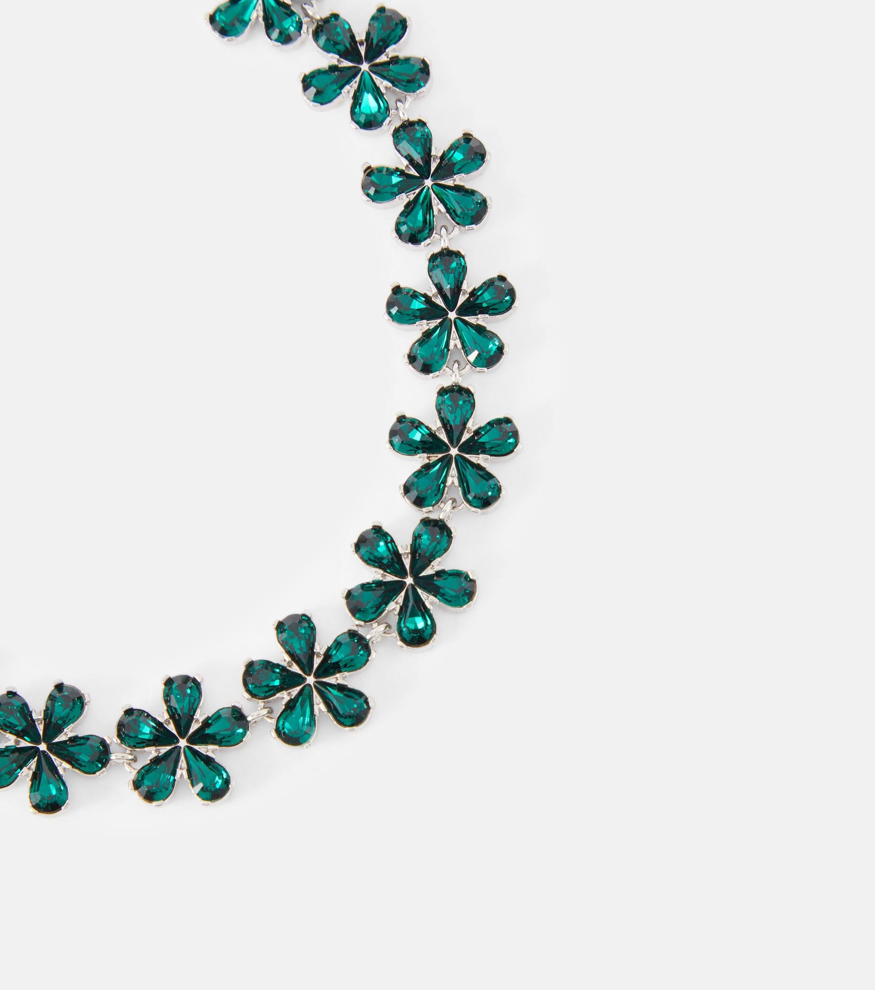 Crystal-embellished anklet - 4