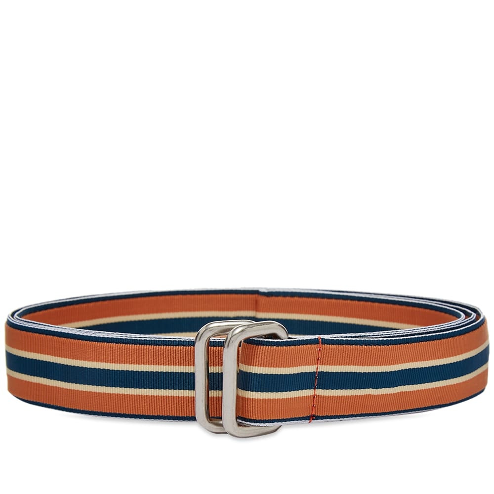 Beams Plus Grosgrain Tape Double Ring Belt - 1