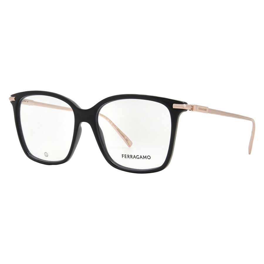 Ferragamo Demo Square Ladies Eyeglasses SF2992 001 53 - 2