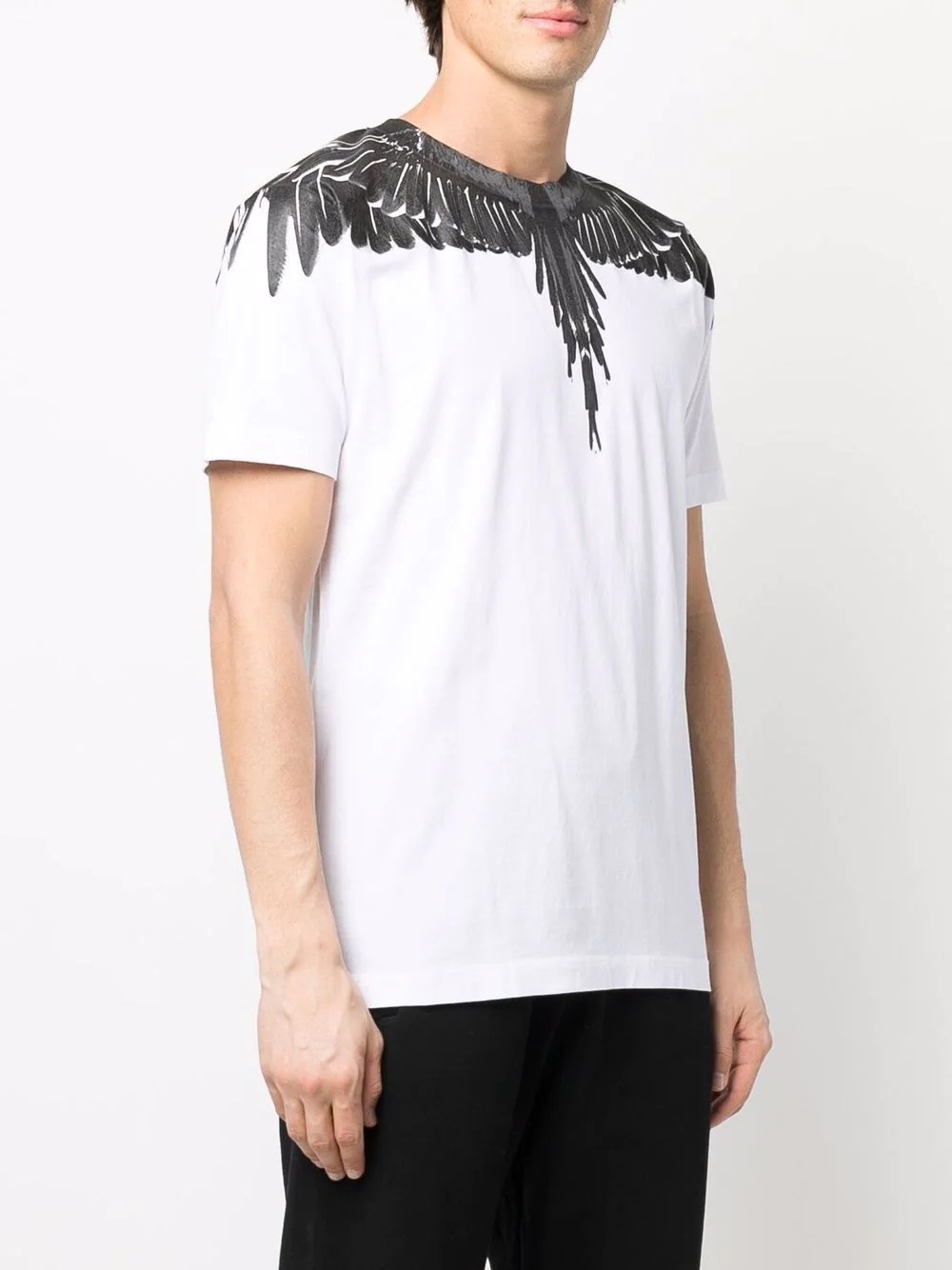 Wings-print cotton T-shirt - 3