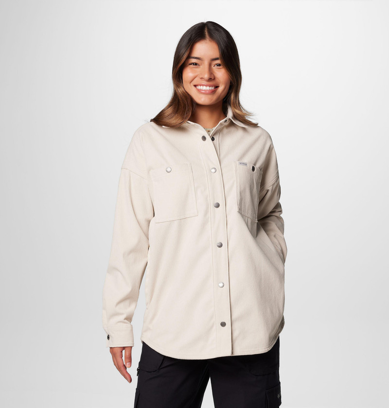 Women's Blue Point Creek Corduroy Shirt Jacket 1
