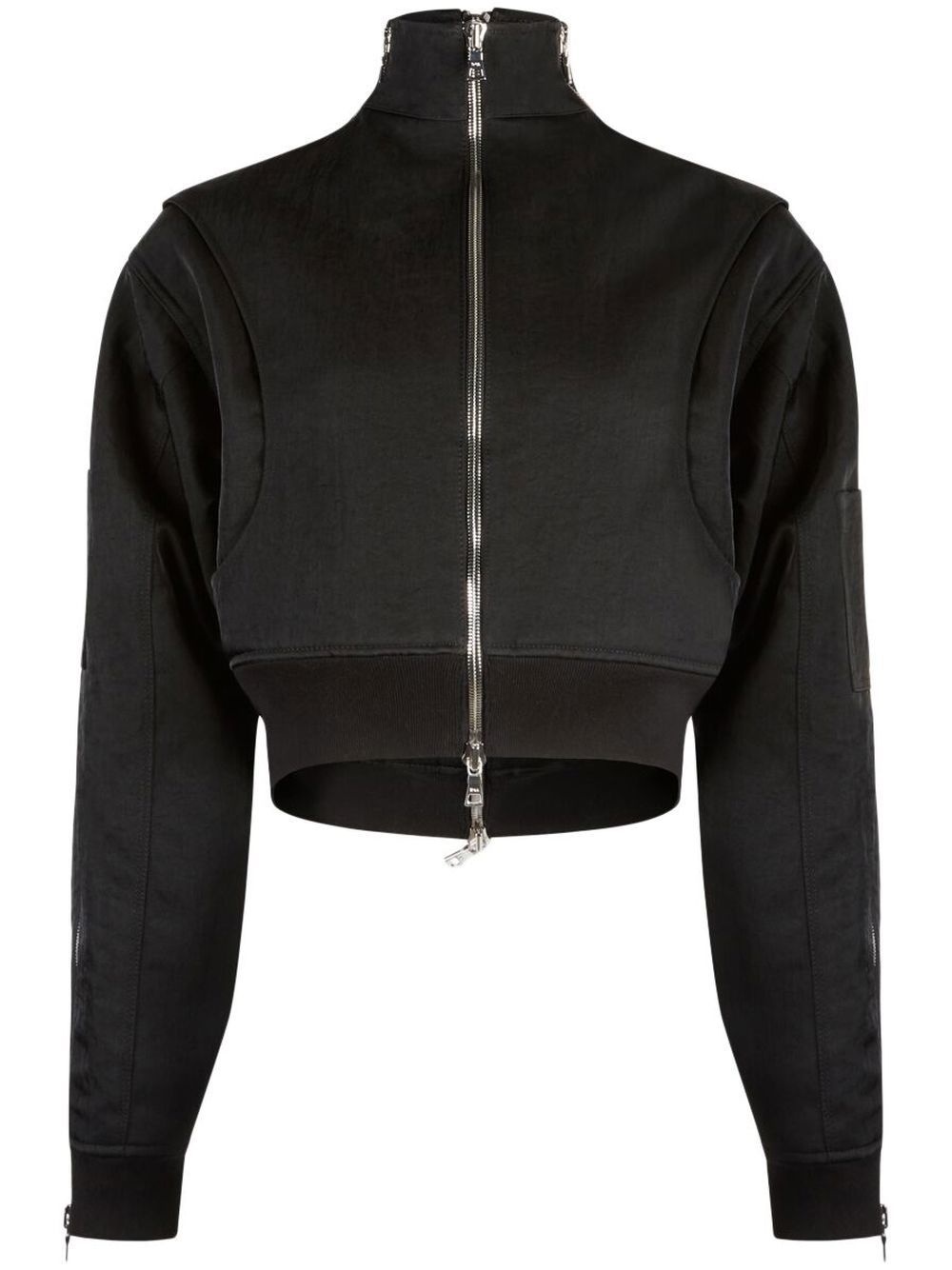 Dulce cropped zip-up jacket - 1
