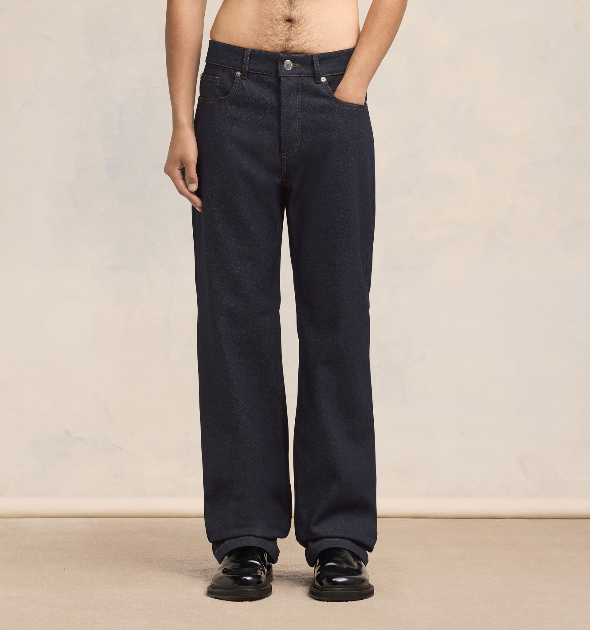 AMI Paris Straight Fit Jeans | REVERSIBLE