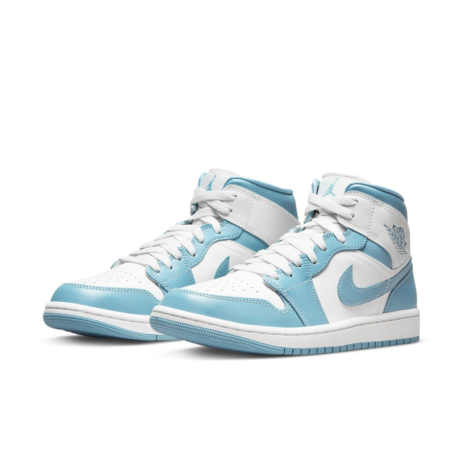 (WMNS) Air Jordan 1 Mid 'University Blue 2022' BQ6472-141 - 2