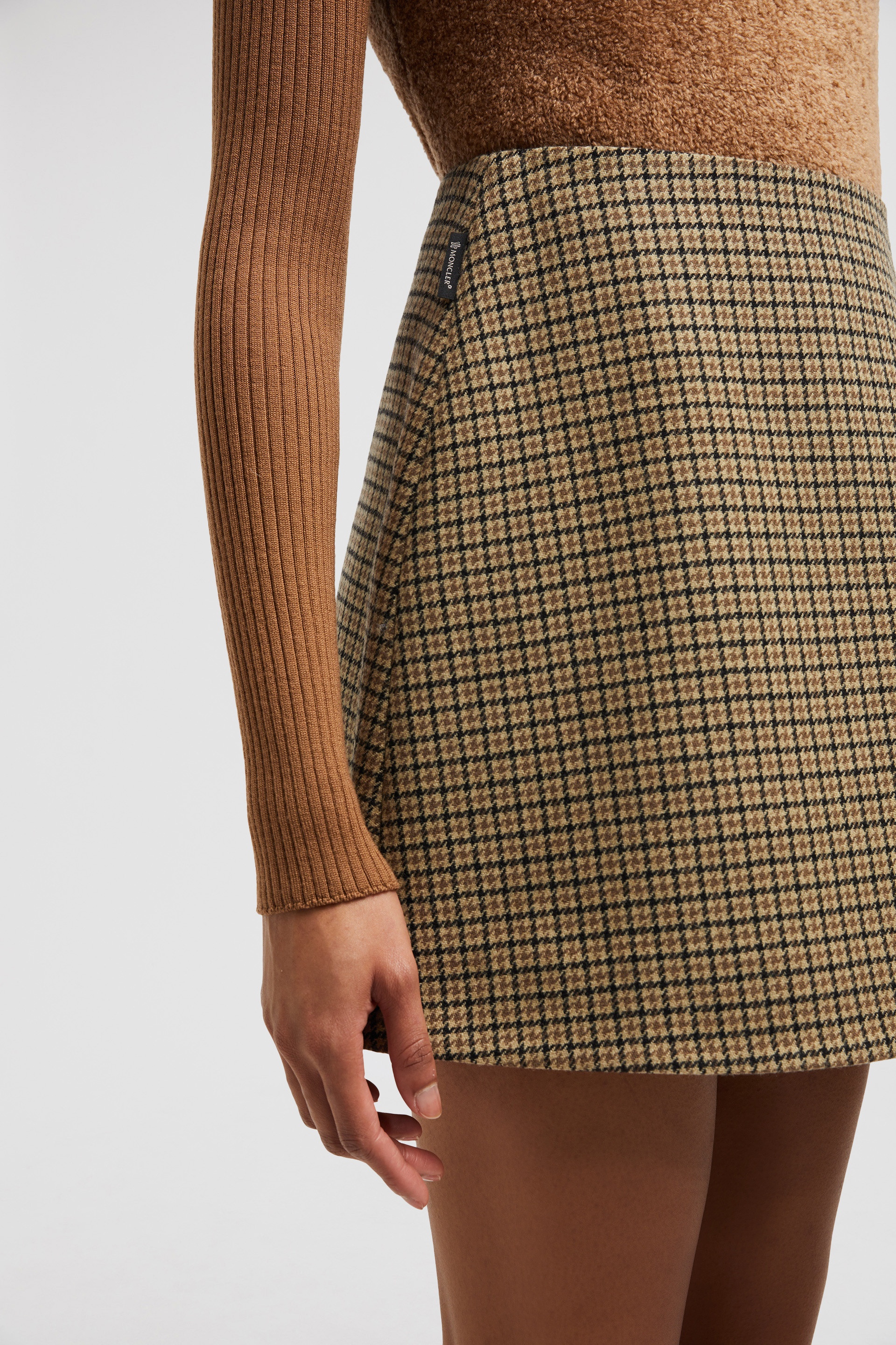 Wool Mini Skirt - 4