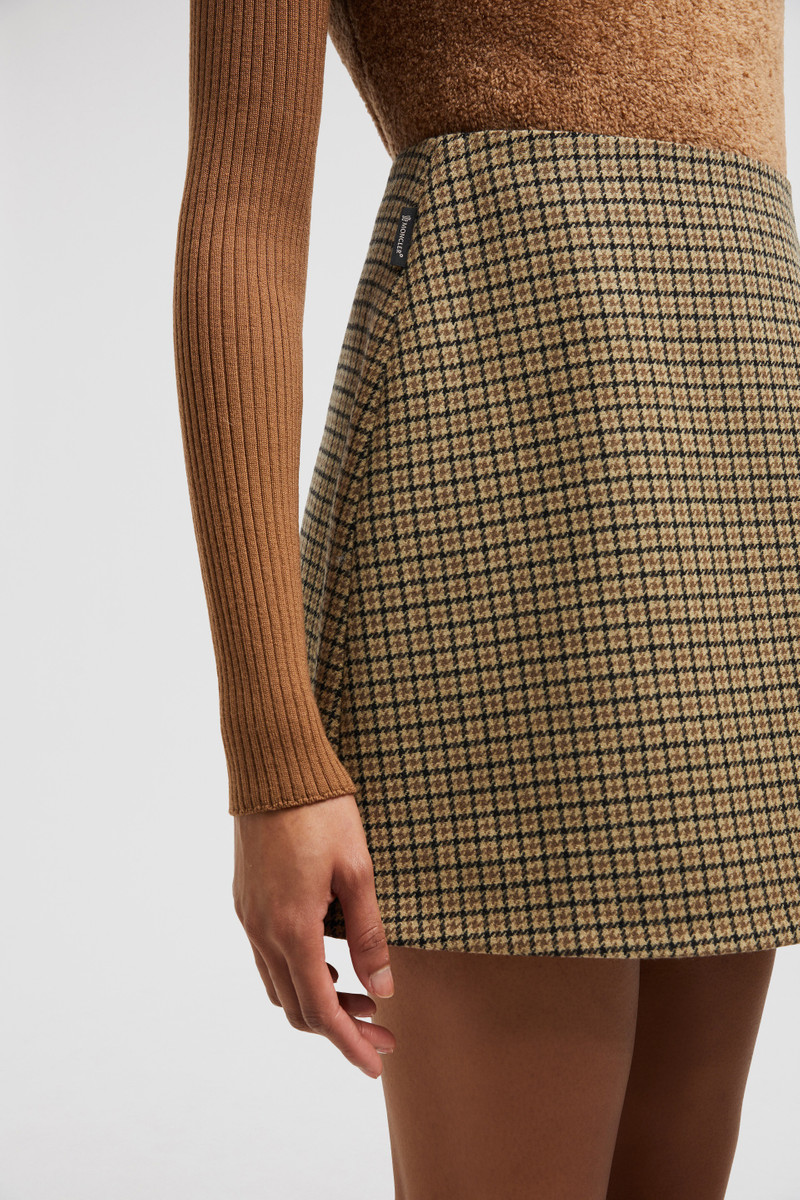 Wool Mini Skirt 4