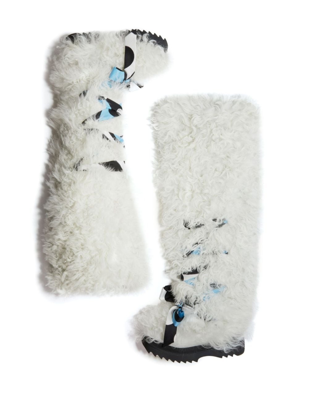 Freezy shearling high boots - 5