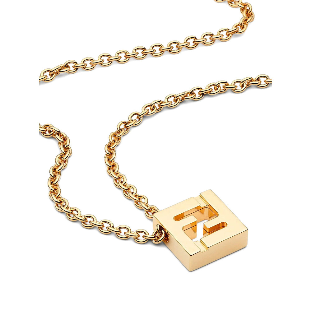 Fendi Gold Necklaces Women - 2