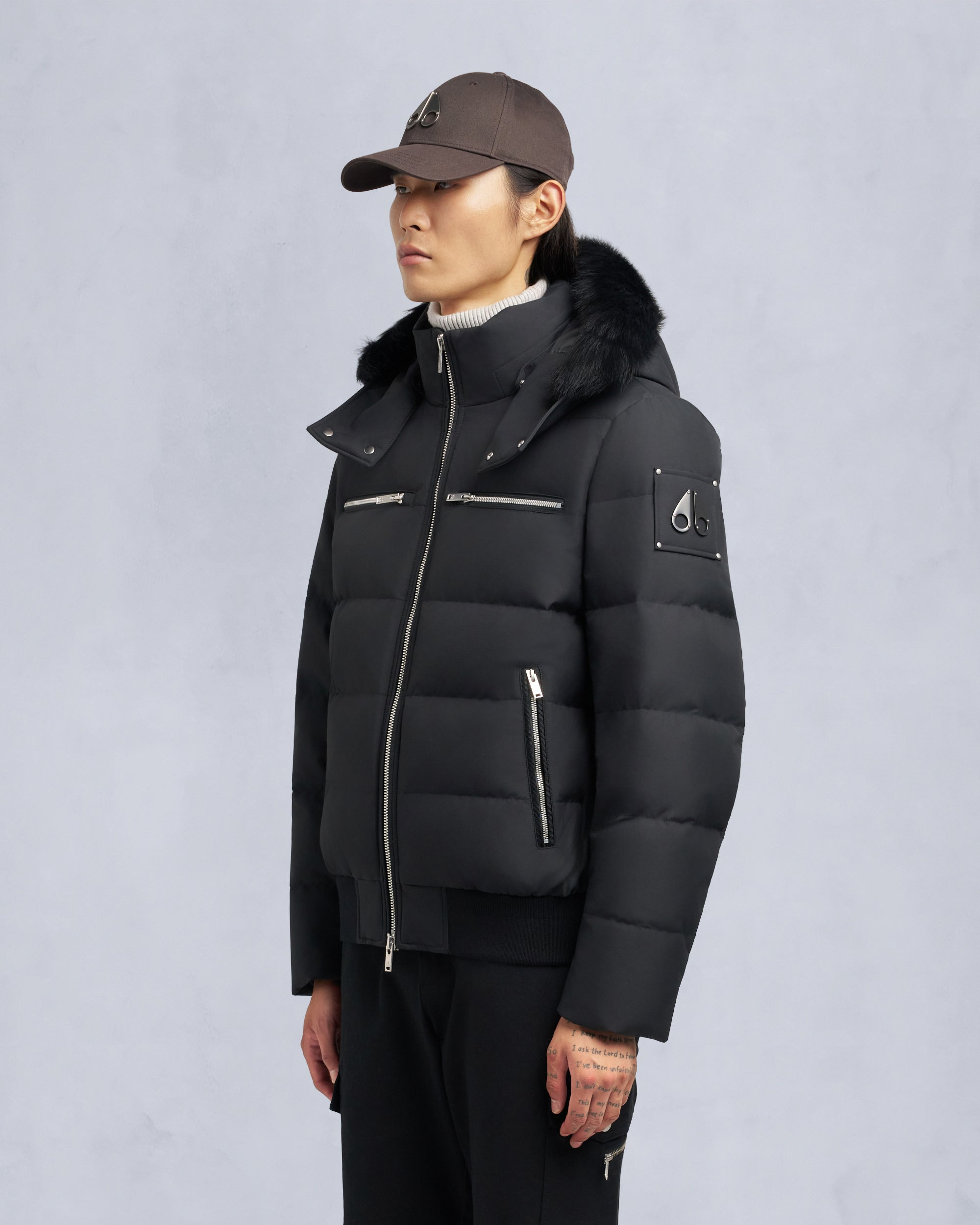 CLOUD SHEARLING BOMBER JACKET - 3