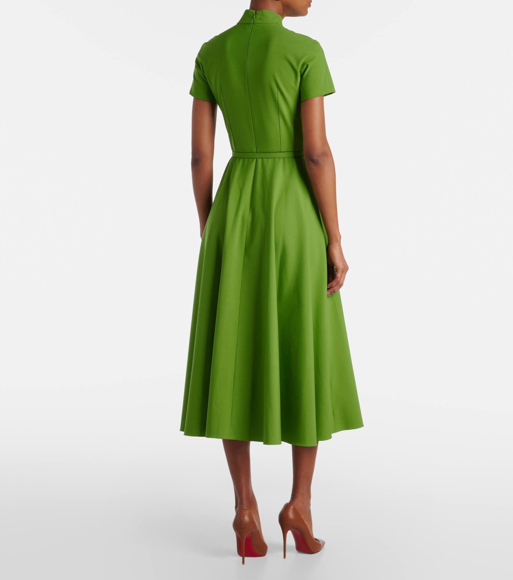 Camilla belted midi dress - 3